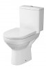 CERSANIT - Zestaw 601 - WC Kompakt CITY NEW CleonOn 010 z deską duroplastową, wolnoopadającą z funkcją łatwego wypinania  K35-035
